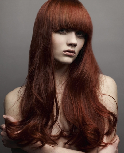 Jo Hansford long red Hairstyles